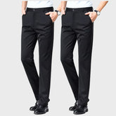 (COMPRE 1 LEVE 2) Calça Social Traço Fino + Cinto Social Couro