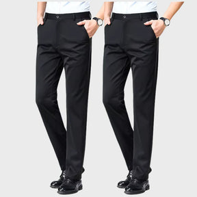 (COMPRE 1 LEVE 2) Calça Social Traço Fino + Cinto Social Couro