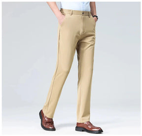 (COMPRE 1 LEVE 2) Calça Social Traço Fino + Cinto Social Couro