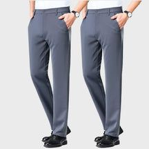 (COMPRE 1 LEVE 2) Calça Social Traço Fino + Cinto Social Couro