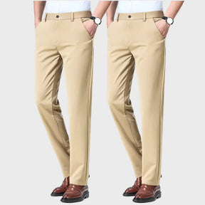 (COMPRE 1 LEVE 2) Calça Social Traço Fino + Cinto Social Couro